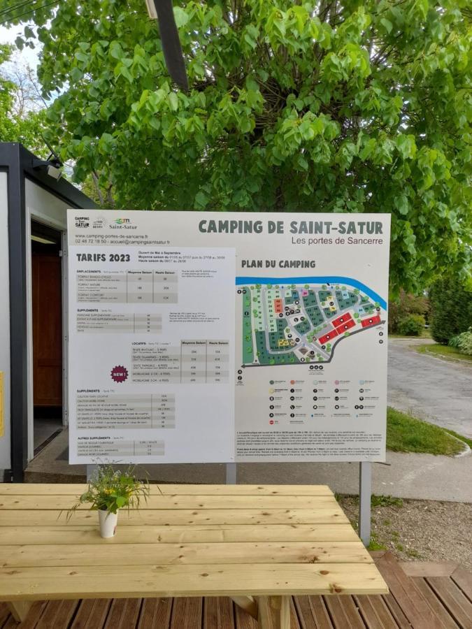 Camping Les Portes De Sancerre Saint-Satur Bagian luar foto